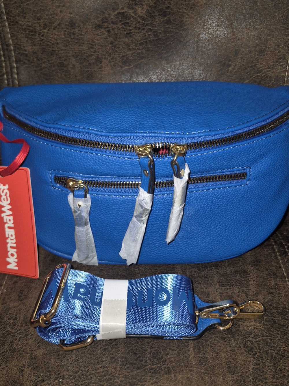 Montana West Blue Women's Crossbody Bag